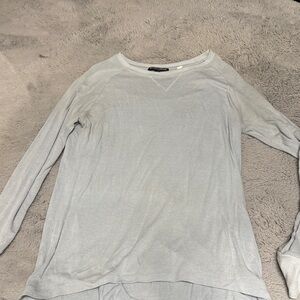 Brandy Melville Pale Blue Lightweight Knit Pullover